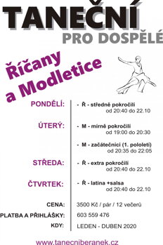 Taneční kurzy pro dospělé - Studio Říčany Taneční kurzy pro dospělé - Studio Říčany