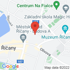 Google map: Jiráskova 1519/8, 251 01 Říčany